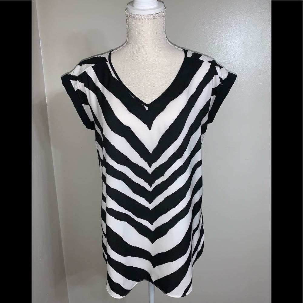 Express  blouse zebra print